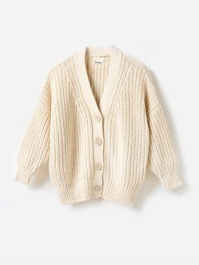 Babaa Cardigan No.18 | Natural Cotton | One Size